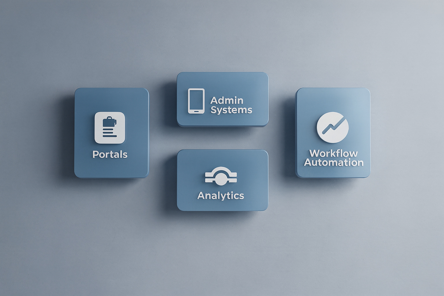 Education solutions architecture illustration
