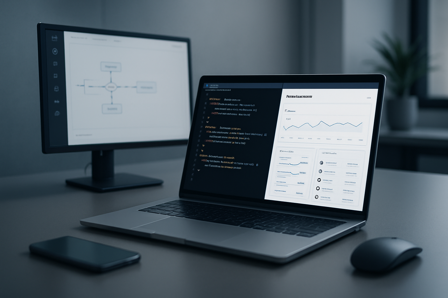 API development and integration illustration